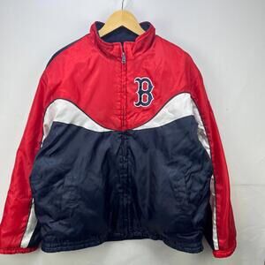 intage Boston Red Sox Reversible Jacket MLB Large